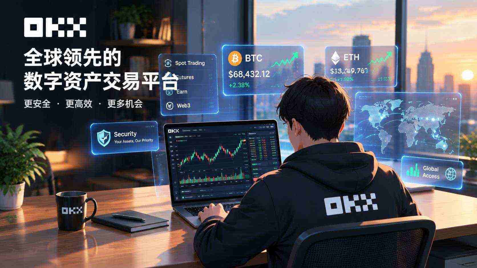 U交易所 手机端行情查看场景